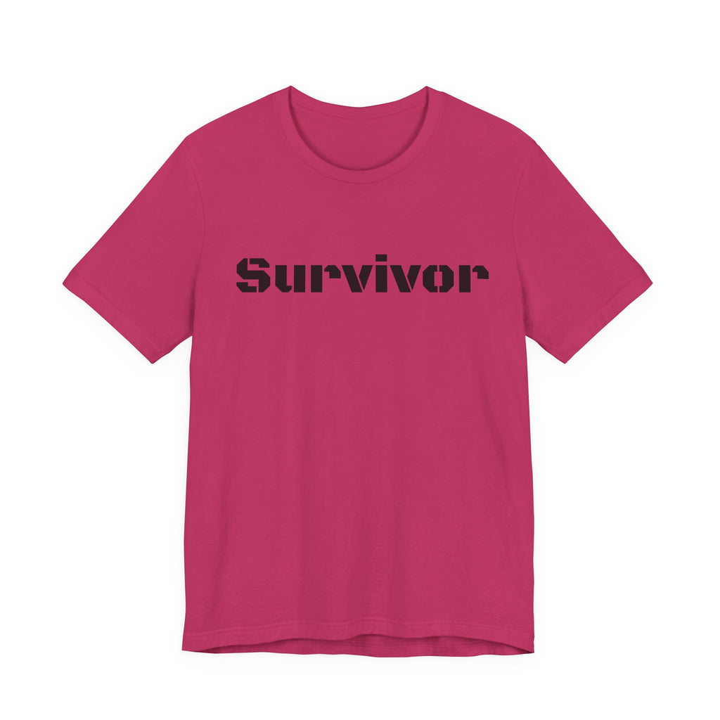 Survivor: Unisex Jersey Tee