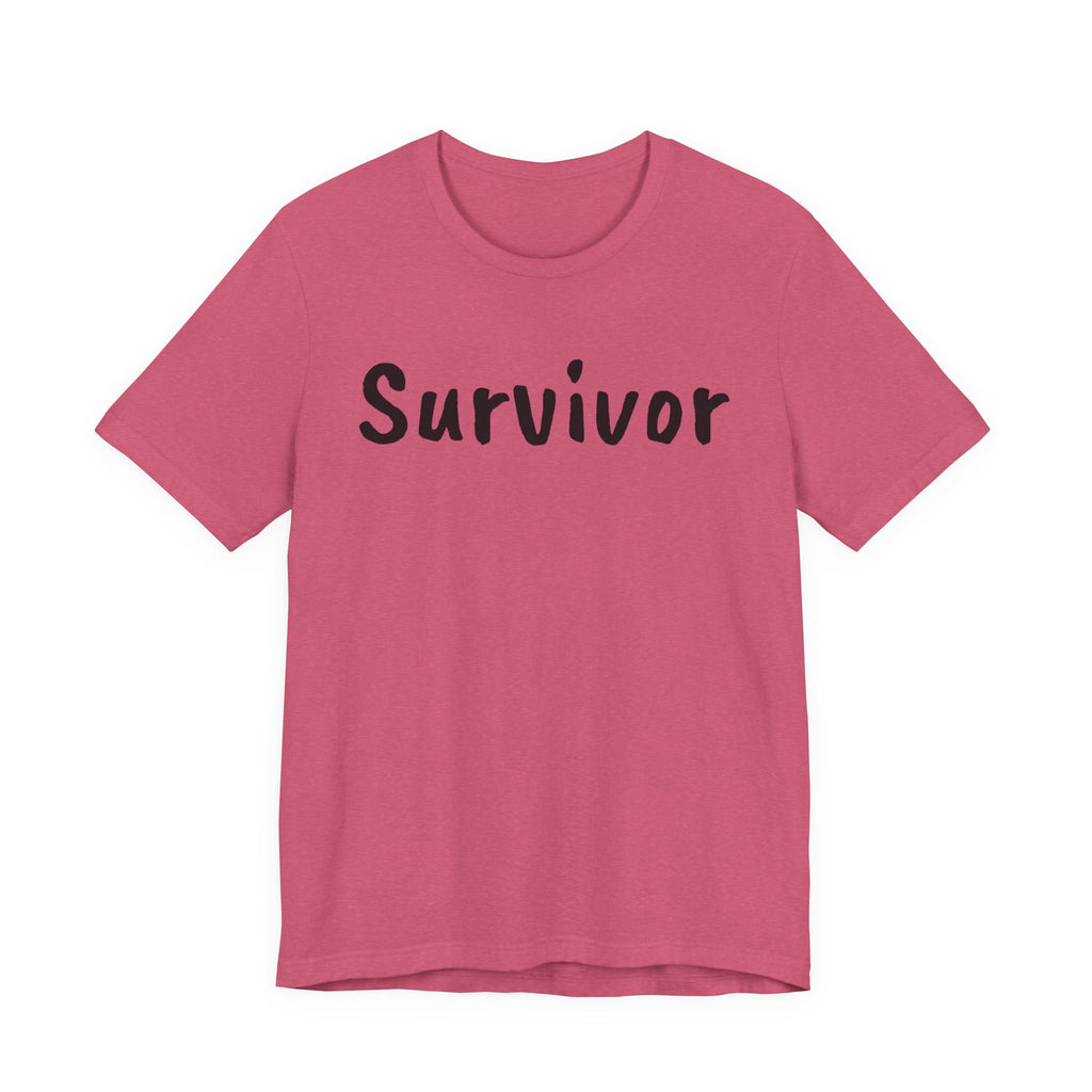 Survivor: Unisex Jersey Tee