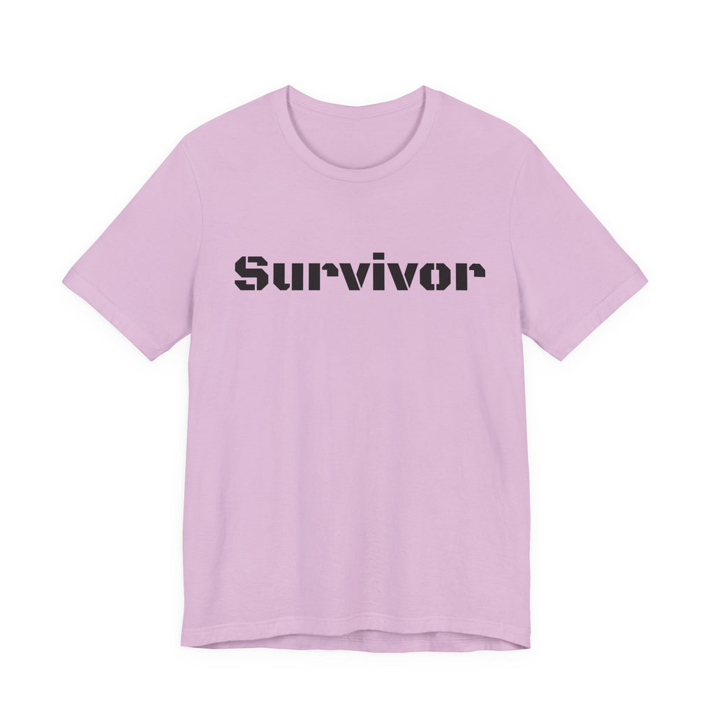 Survivor: Unisex Jersey Tee
