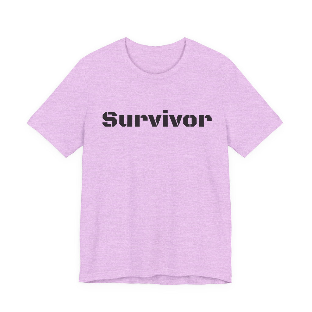 Survivor: Unisex Jersey Tee