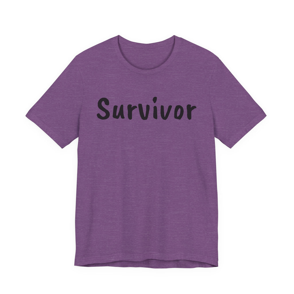 Survivor: Unisex Jersey Tee