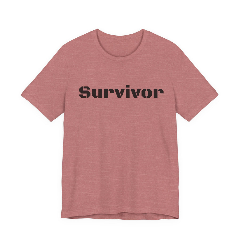 Survivor: Unisex Jersey Tee